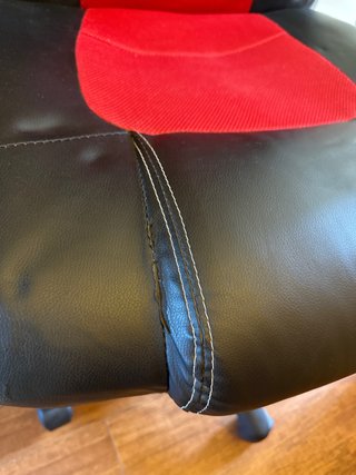 Silla Gaming Negra y Roja