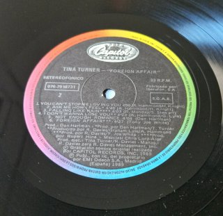 Tina Turner - Foreign Affair Vinilo LP 1989