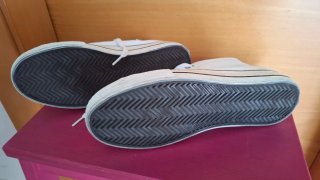 Zapatillas altas B&W blancas talla 39