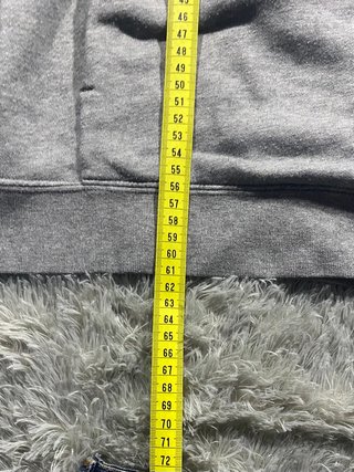 Nike Hoodie Grey Y2K Sportswear Streetwear Retro