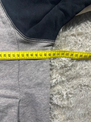 Nike Hoodie Grey Y2K Sportswear Streetwear Retro