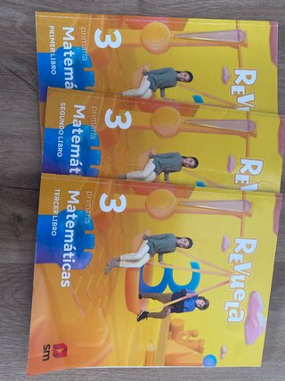 Livros 3 primaria matemáticas