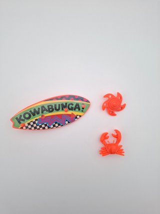 Accesorios TMNT Mike Surfer 1990