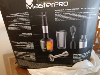 Batidora de mano MasterPro