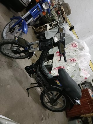Derbi Variant Start Sport Negra también cambio