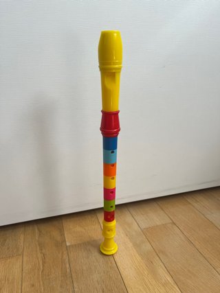 Flauta de colores para niños