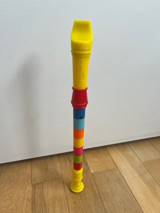 Flauta de colores para niños