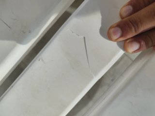 Tumbonas de plástico blancas