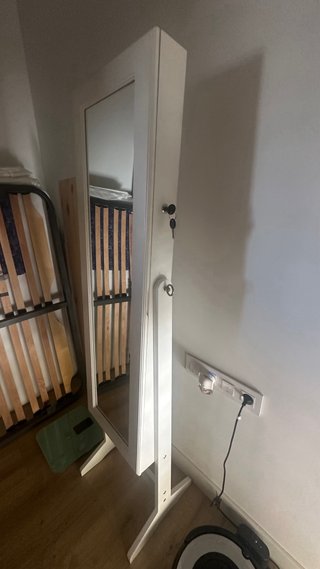 Espejo Joyero Blanco
