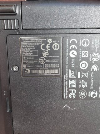 Mini portátil Acer Aspire One azul