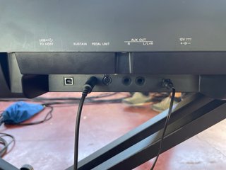 Yamaha P-125 Piano Digital Negro