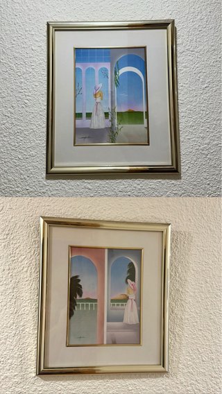 Set de 2 cuadros decorativos