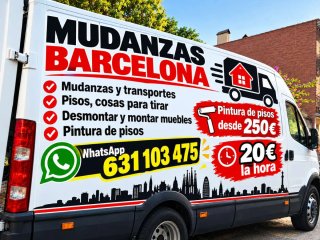 Mudanzas Barcelona desmontar montar cosas tirar pi
