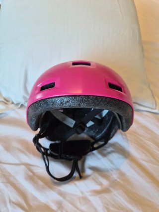 Casco bici rosa Oxelo