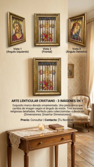 Cuadro Religioso Antiguo