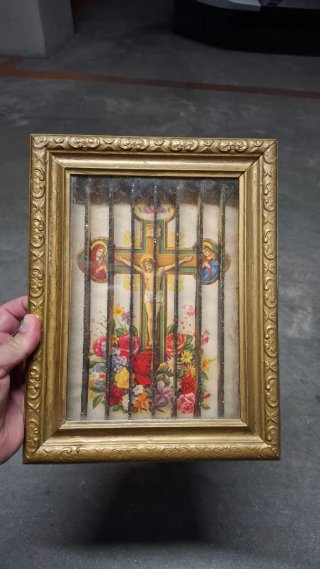 Cuadro Religioso Antiguo