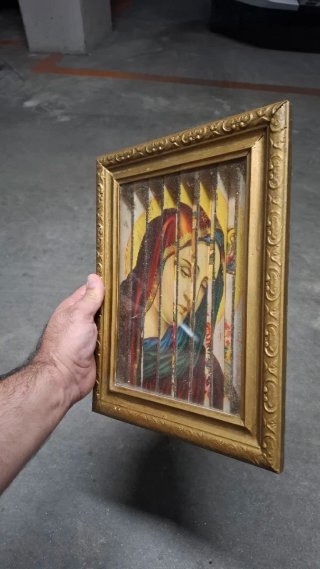 Cuadro Religioso Antiguo