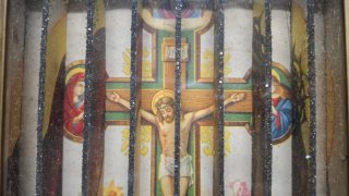 Cuadro Religioso Antiguo