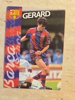 Cromos FC Barcelona 96/97 Panini.