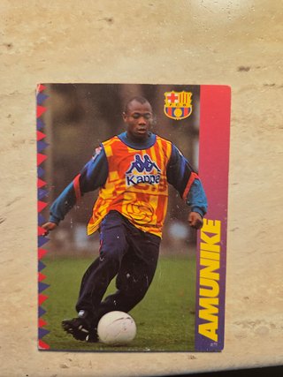 Cromos FC Barcelona 96/97 Panini.