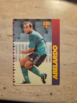 Cromos FC Barcelona 96/97 Panini.