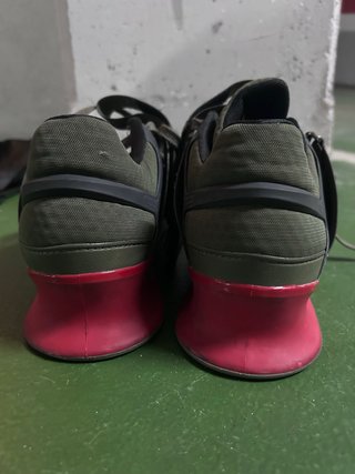 Zapatillas halterofilia Reebok verdes