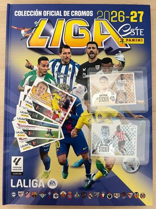 Colección Cromos Liga Este 2026-27 Panini