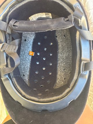 Casco Equitación Fouganza Terciopelo