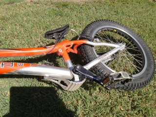 Bicicleta Trial Monty 218 Kamel Roja
