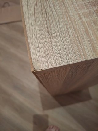 Mueble de madera 6 cubos