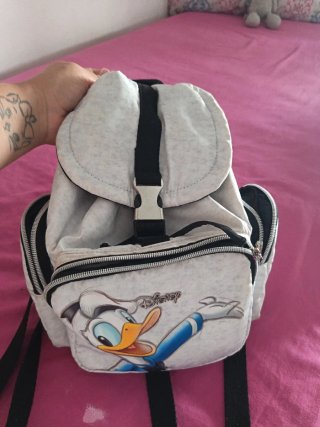 Mochila Disney Donald Gris Multicolor