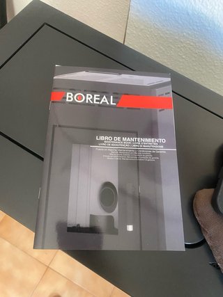 Estufa Pellet Boreal 12MF SLIM Marfil 12kw mando