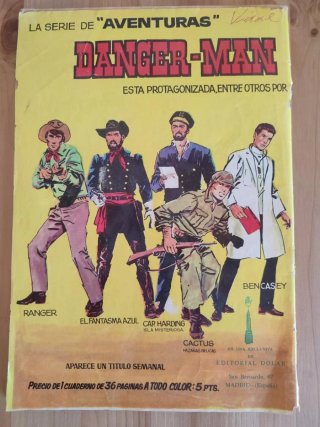 DANGER-MAN nº 3 – La isla misteriosa