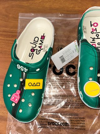 Crocs Zuecos Juego del Calamar Talla 42