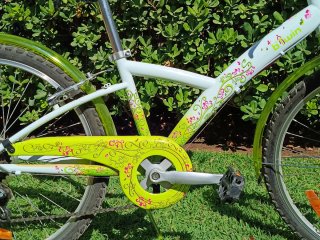 Bicicleta Decathlon 24 niña