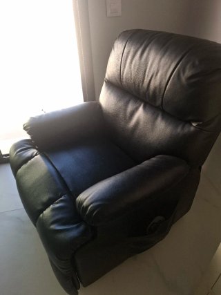 Sillón reclinable calefactable