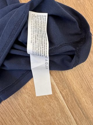 Hollister Men Navy Azul T-Shirt | Talla M