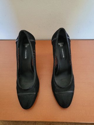 Zapatos de tacón Farrutx negros talla 38