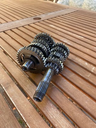 Despiece caja de cambios Honda CR 125