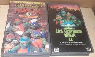 VHS Tortugas Ninja: La Nueva Mutación y El Secreto