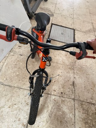 Bici niño Decathlon naranja