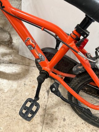 Bici niño Decathlon naranja