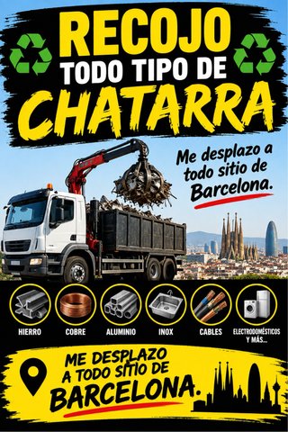Recojo todo tipo de metales