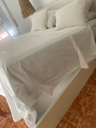 Canapé Madera Blanco 150x190