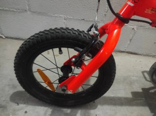 Bicicleta Monty Infantil Naranja