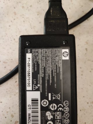 Alimentatore HP Originale 18.5V 3.5A 65W PC