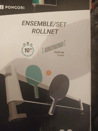 Juego de ping pong Rollnet