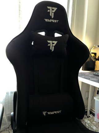 Silla Gaming Tempest Negra Tela