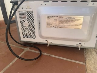 Microondas GAS ELECTRIC plateado
