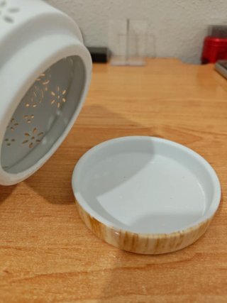 Quemador de cera aromática mariposa